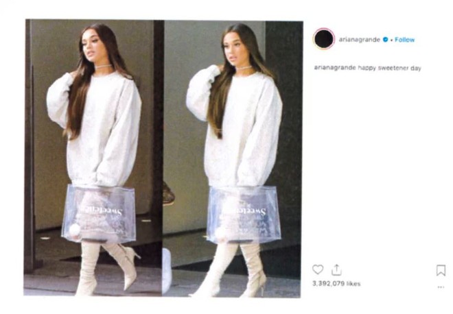 Nữ ca sĩ Ariana Grande bị kiện vì đăng ảnh của chính mình lên Instagram - Ảnh 2.