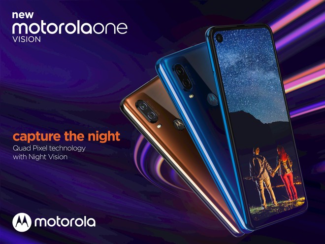 Motorola One Vision ra mắt: Màn hình dài 21:9, camera 48MP, Exynos 9609, giá 7.8 triệu - Ảnh 1.