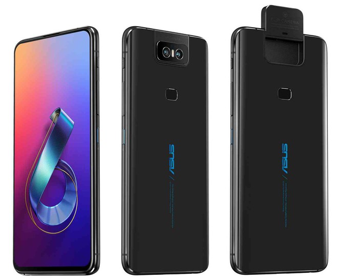 Asus Zenfone 6 lộ thiết kế trước giờ ra mắt, màn hình không khiếm khuyết, camera lật độc đáo - Ảnh 1.