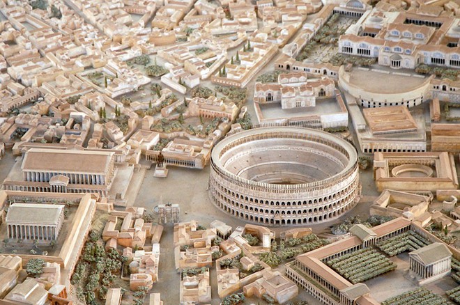 Tuyệt thế kỳ công: Mất 38 năm để hoàn thiện mô hình thành Rome cổ đại tỷ lệ 1:250 - Ảnh 1.