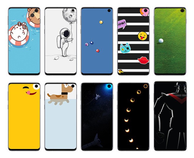 Samsung ra mắt bộ hình nền Disney và Pixar siêu cute cho Galaxy S10 - Ảnh 2.