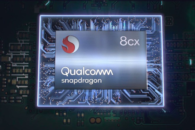 Bộ vi xử lý máy tính Qualcomm 8cx mạnh hơn cả Intel i5 8250U, thời lượng pin cao gấp đôi, có hỗ trợ 5G - Ảnh 1.