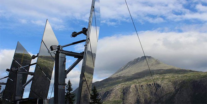 5 tháng trong năm tối như hũ nút, thị trấn Na Uy chi 13 tỷ lắp gương trên núi để phản chiếu ánh mặt trời - Ảnh 8.