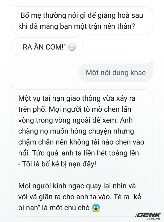 Trải nghiệm Google Assistant tiếng Việt: Thông minh, được việc, giọng êm nhưng đôi lúc đùa hơi nhạt - Ảnh 11.