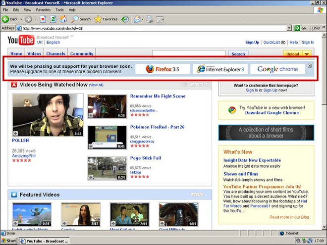 YouTube đã sát hại Internet Explorer 6 như thế nào - Ảnh 2.