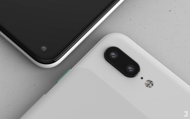 Xuất hiện ảnh dựng Google Pixel 4 với màn hình đục lỗ, thiết kế đẹp hơn iPhone 2019 - Ảnh 1.