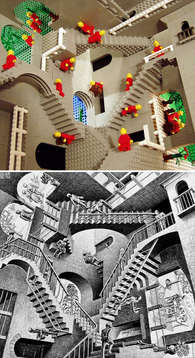 Kết quả bất ngờ khi LEGO hóa những tác phẩm nghệ thuật kinh điển - Ảnh 2.