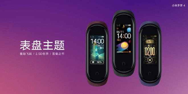 Xiaomi Mi Band 4 ra mắt, màn hình màu AMOLED, chống nước ở độ sâu 50 mét, có cả dây đeo Avengers, giá từ 581 ngàn - Ảnh 3.