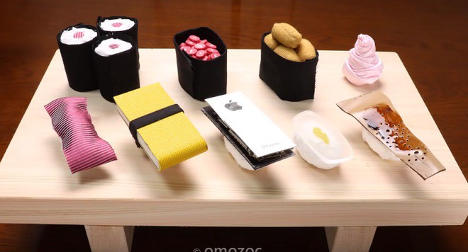 Giải trí nhẹ nhàng với video stop-motion dạy làm sushi từ... iPhone, áo vest - Ảnh 6.