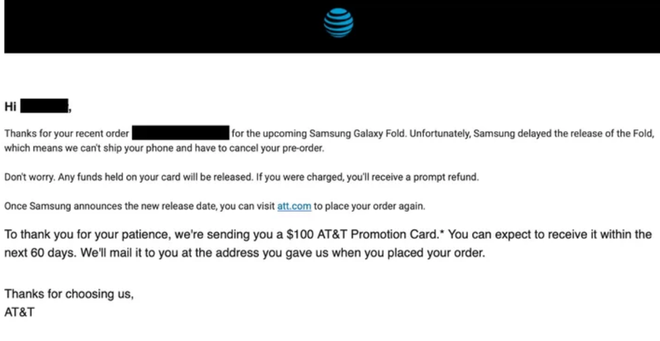 Nhà mạng Mỹ chính thức hủy đơn đặt hàng Samsung Galaxy Fold, không biết bao giờ mới được bán ra - Ảnh 2.