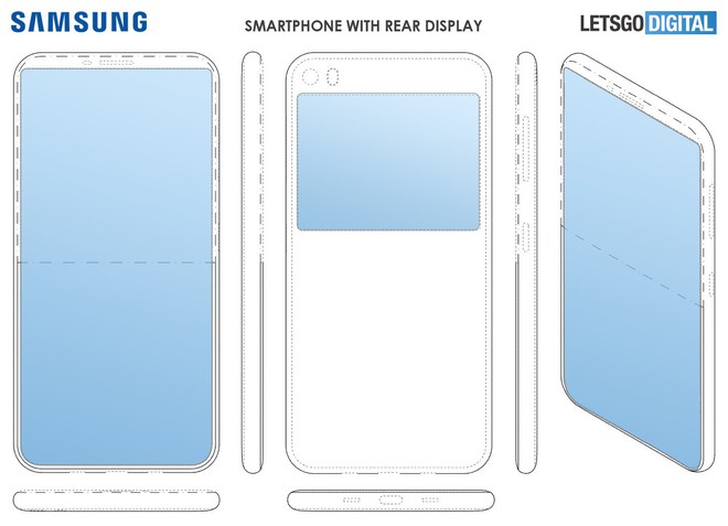 Samsung được cấp bằng sáng chế smartphone 2 màn hình, không có camera trước - Ảnh 1.