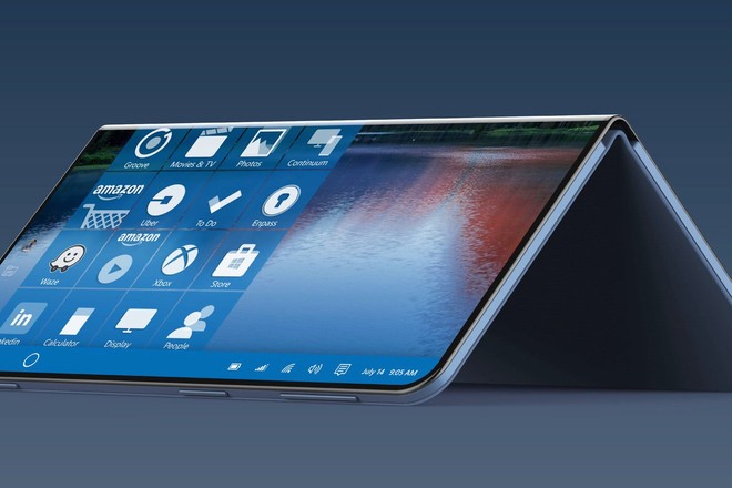 Tin đồn về máy tính Surface màn hình gập, dùng Windows Core OS, chạy được cả ứng dụng Android - Ảnh 1.