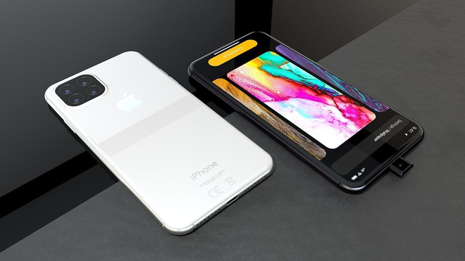 Ngắm concept iPhone 11 Pro đầy hấp dẫn với camera selfie thò thụt độc đáo, 4 camera sau hình vuông - Ảnh 1.