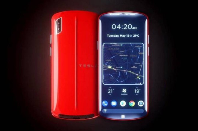 Nếu Tesla gia nhập thị trường smartphone, chiếc điện thoại của hãng trông sẽ như thế nào? - Ảnh 1.