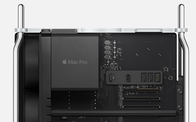 Mac Pro mới ra mắt: Case tổ ong nâng cấp dễ dàng, chip Xeon 28 nhân, RAM 1.5TB, nguồn 1400W, giá từ 5999 USD - Ảnh 6.