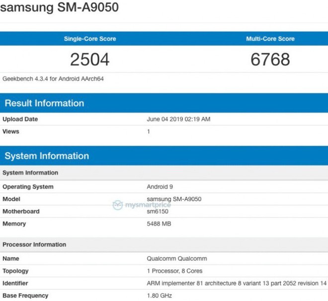 Samsung Galaxy Note10 và Galaxy A90 xuất hiện trên Geekbench - Ảnh 2.