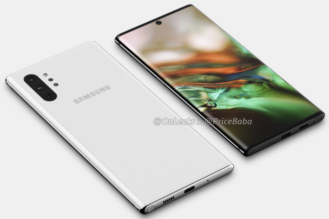 Đây là Galaxy Note 10 Pro: màn hình lớn cực đại, camera selfie chính giữa, 4 camera sau xếp dọc - Ảnh 3.