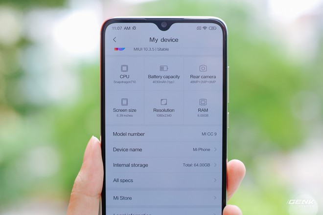Trên tay Xiaomi Mi CC9: Camera selfie nhiều tính năng, Snapdragon 710, giá chỉ từ 6.1 triệu đồng - Ảnh 25.