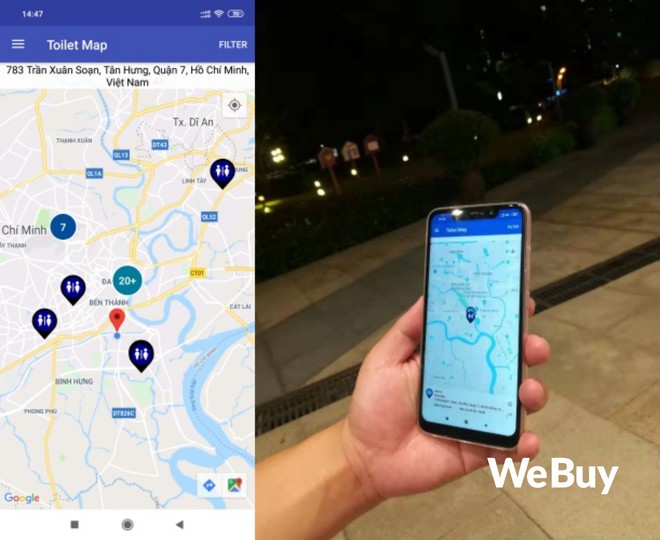 Trải nghiệm 3 ứng dụng tìm nhà vệ sinh tại Việt Nam, liệu có xịn hơn Google Maps? - Ảnh 2.