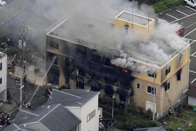 Studio sản xuất phim anime tại Nhật Bản bị tấn công, ít nhất 13 người chết, 40 người bị thương - Ảnh 1.