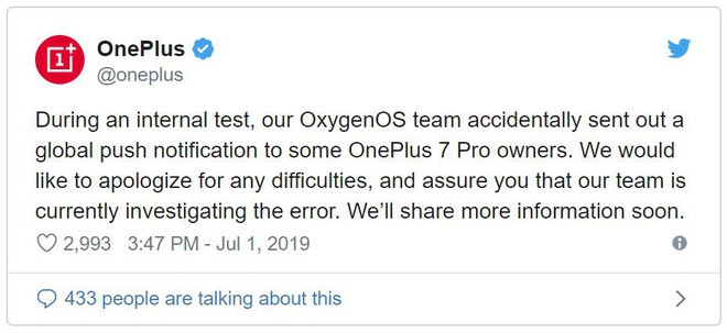 OnePlus bất ngờ gửi thông báo vừa ghê rợn vừa buồn cười tới khách hàng - Ảnh 3.