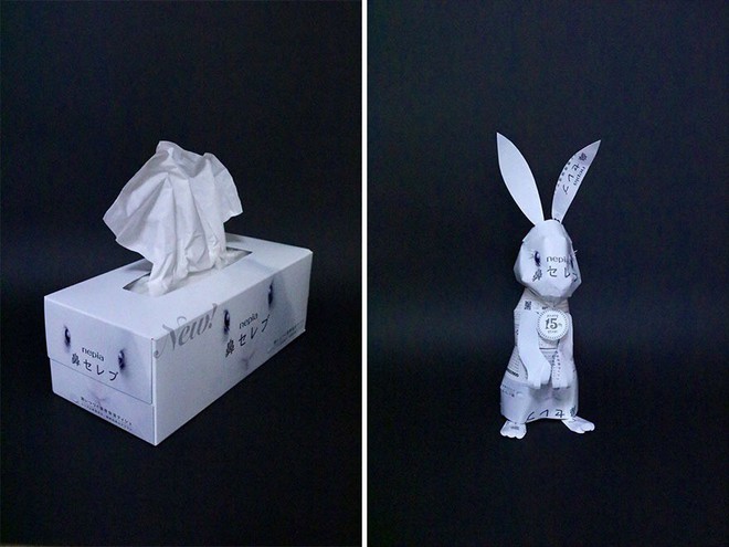 Sáng tạo của nghệ sỹ Nhật Bản: Biến vỏ hộp thành những tuyệt tác nghệ thuật, đưa kèm luôn bài học về tái chế rác thải - Ảnh 8.