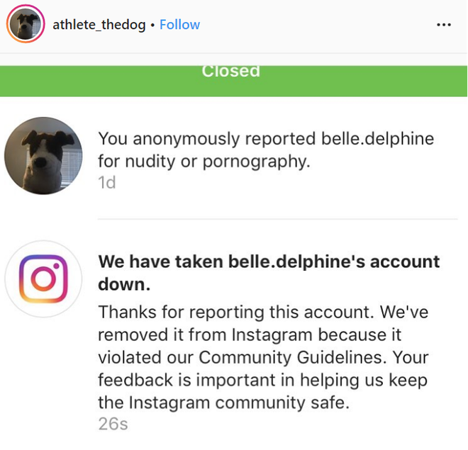 Ngôi sao Instagram bán nước tắm gây bão mạng đã bị khóa tài khoản - Ảnh 2.
