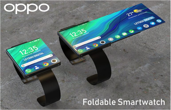 Oppo được phê duyệt sáng chế smartwatch có thể biến hình thành smartphone - Ảnh 1.