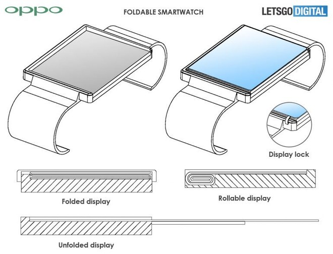 Oppo được phê duyệt sáng chế smartwatch có thể biến hình thành smartphone - Ảnh 2.