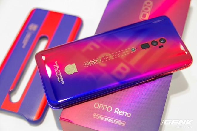 Cận cảnh Oppo Reno Zoom 10X phiên bản giới hạn FC Barcelona: thiết kế độc quyền dành cho fan Barca, giá 25 triệu đồng - Ảnh 15.