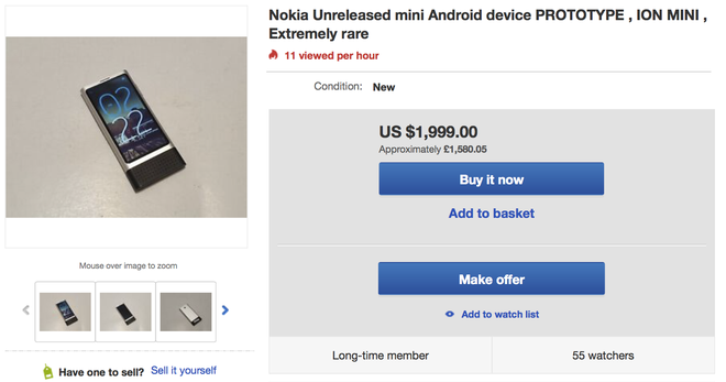 Đây là chiếc điện thoại Android siêu nhỏ tí hon bị huỷ bỏ của Nokia, giá 1999 USD - Ảnh 10.