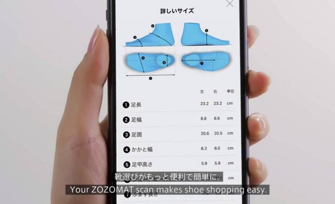 Hãng bán lẻ thời trang Nhật Bản phát triển công nghệ quét 3D giúp tìm cỡ giầy, dép phù hợp dễ dàng hơn - Ảnh 4.