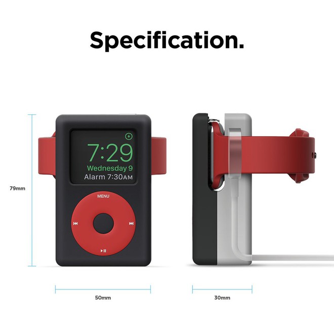 Đế sạc không dây này sẽ giúp chiếc Apple Watch của bạn cải trang thành iPod Classic - Ảnh 2.