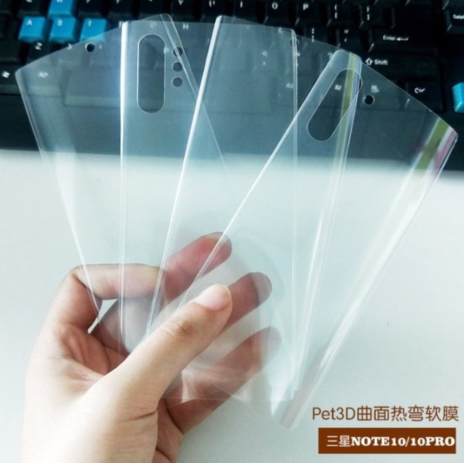 Lộ miếng dán bảo vệ màn hình của Samsung Galaxy Note 10 và Note 10 Pro - Ảnh 2.
