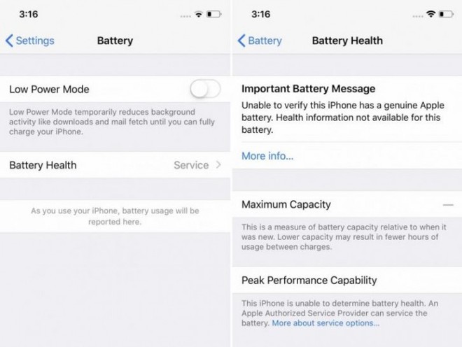 iPhone hiển thị cảnh báo sau khi người dùng thay pin tại các cơ sở không được ủy quyền, vẫn sử dụng bình thường - Ảnh 1.