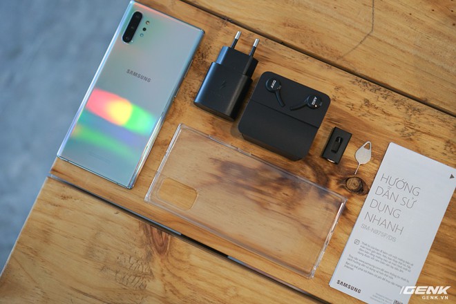 Mở hộp Galaxy Note10 màu Ánh Cực Quang xem có gì mới - Ảnh 4.