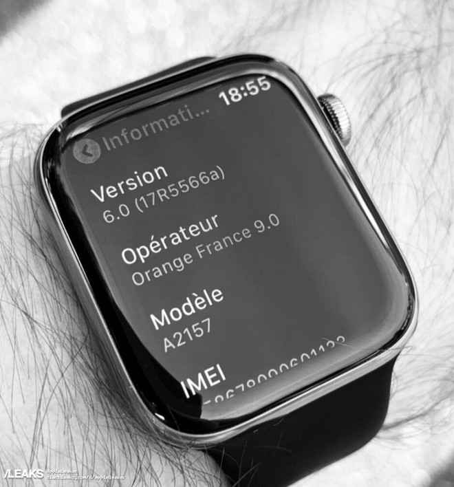Đây là hình ảnh đầu rò rỉ đầu tiên về Apple Watch Series 5 - Ảnh 1.