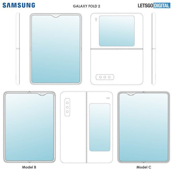 Galaxy Fold bản cải tiến và bản tablet lộ diện trong bằng sáng chế của Samsung - Ảnh 1.
