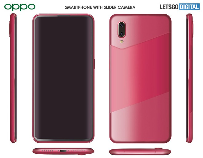 Lộ diện smartphone có camera trượt của OPPO với thiết kế cực kỳ cá tính, camera selfie ống kính tiềm vọng - Ảnh 2.