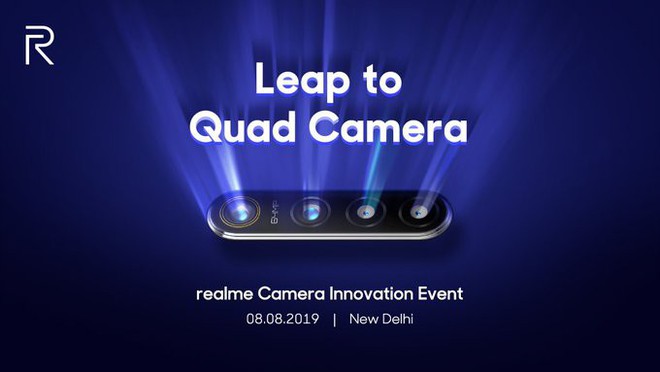 Realme xác nhận sẽ ra mắt smartphone với camera 64MP vào ngày 8/8 tới - Ảnh 1.