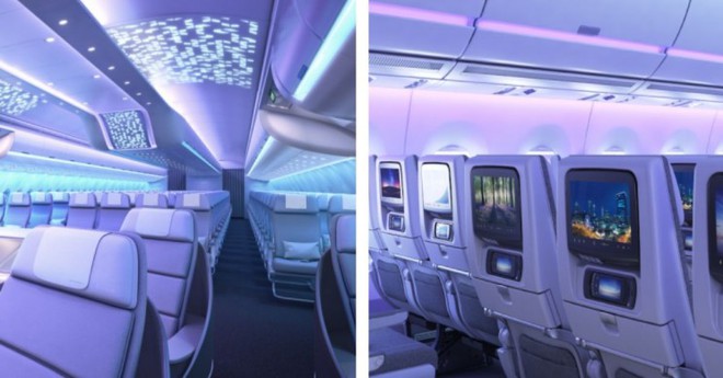 Cận cảnh dàn nội thất siêu hiện đại sắp được trang bị cho các máy bay của Airbus trong tương lai - Ảnh 6.