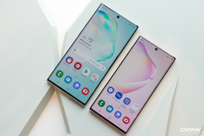 Bảng so s&aacute;nh Galaxy Note 10 với Galaxy S10, Pixel 3 XL v&agrave; iPhone XS - Ảnh 1.