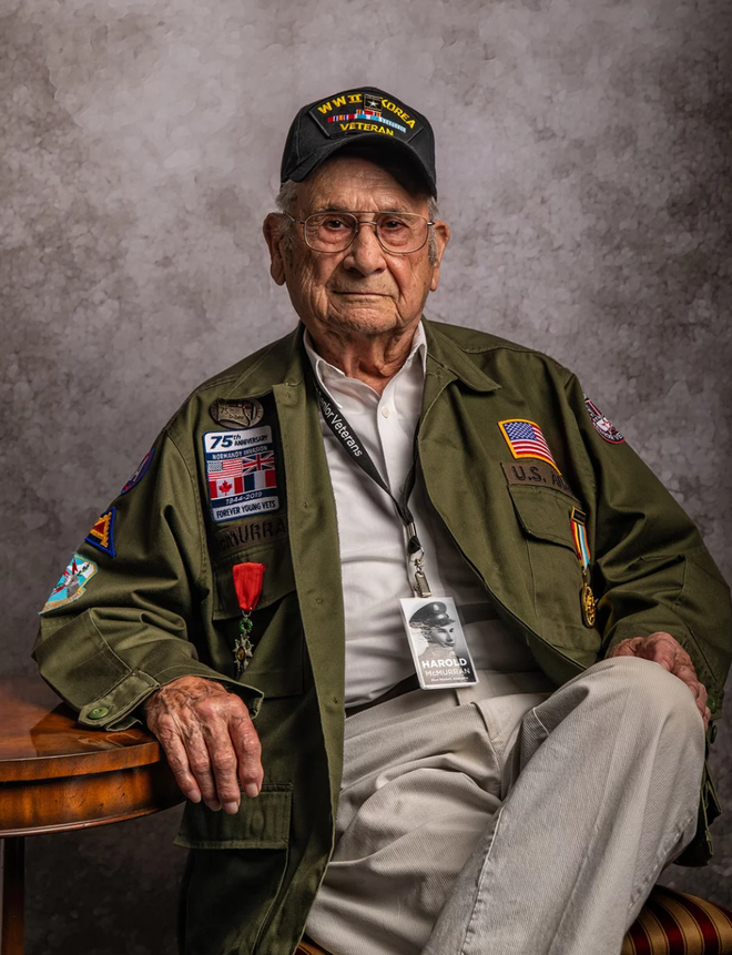 Nhiếp ảnh tôn vinh: Chụp chân dung những cựu chiến binh Thế chiến thứ 2 cuối cùng - Ảnh 11.