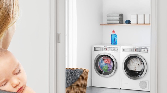 [IFA 2019] Bosch ra mắt máy giặt, máy sấy, máy rửa bát chạy êm như gắn giảm thanh - Ảnh 1.