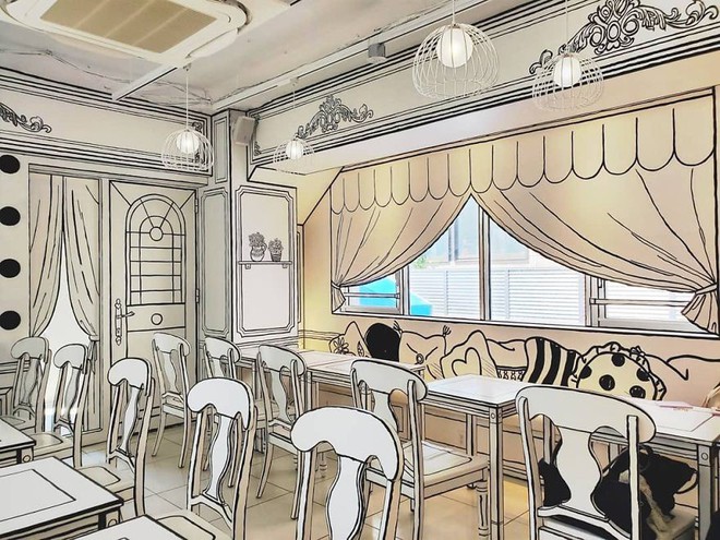 Đây là quán cafe ở Nhật Bản, không phải một trang truyện tranh bạn thường xem đâu - Ảnh 2.