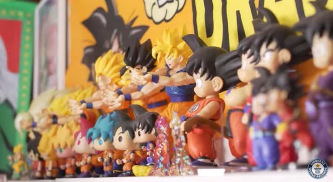 Fan ruột của bộ truyện tranh Dragon Ball phá kỷ lục thế với bộ sưu tập hơn 10 ngàn vật phẩm, chủ yếu là nhân vật Goku - Ảnh 2.