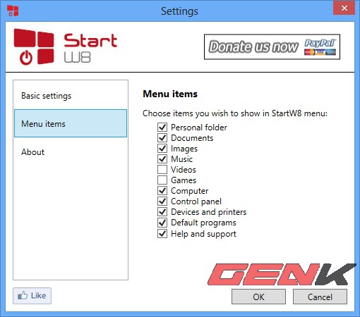 StartW8 - Thanh Start Menu đa năng cho Windows 8 4