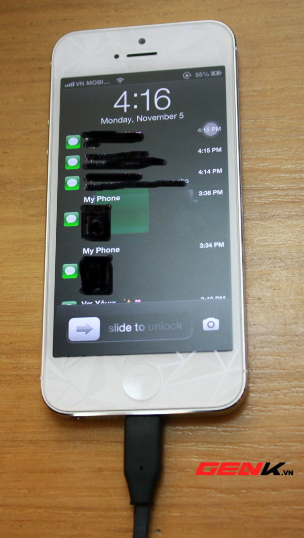 Xuất hiện cáp Lightning "nhái" cho iPhone 5 ở Việt Nam kết nối được với iTunes 6