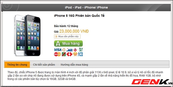 V&igrave; sao gi&aacute; iPhone 5 tại Việt Nam vẫn cao? 1