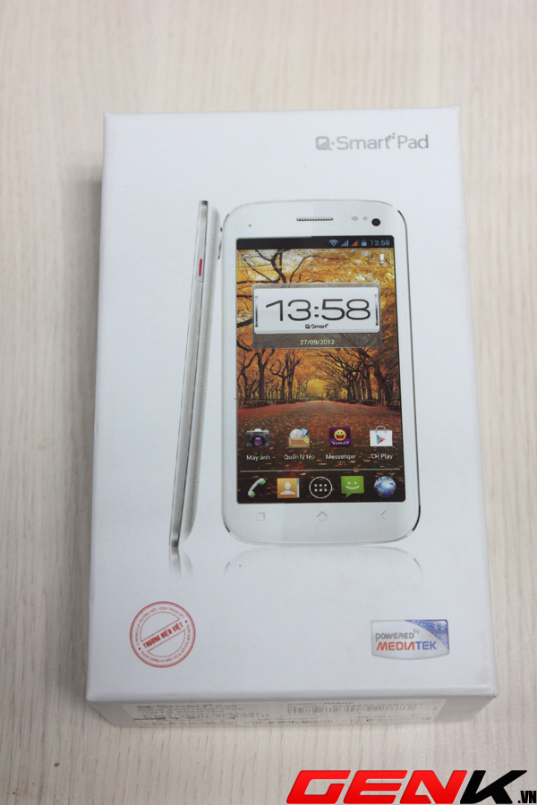 Q-Smart Miracle Pad: Phablet 5 inch của Q-Mobile 1
